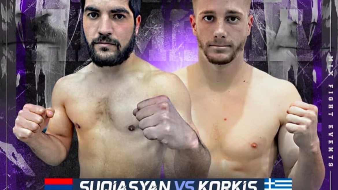 Ο Μπάμπης Κόρκης στο ‘Mix Fight 57’ της Αρμενίας με Suqiasyan