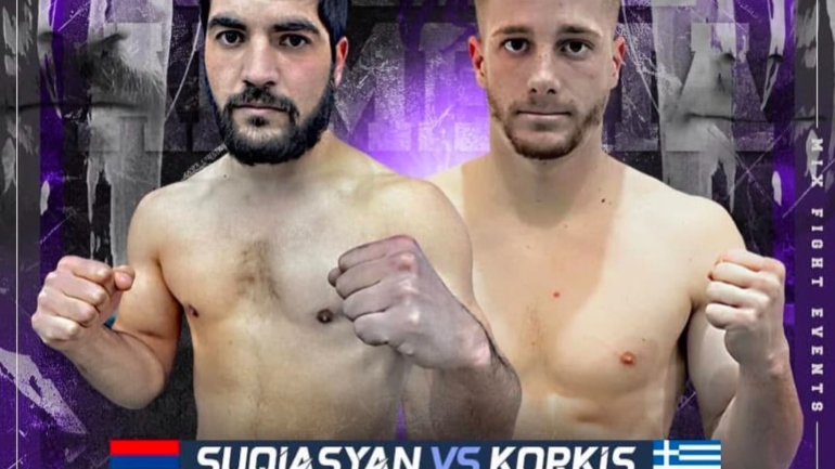 Ο Μπάμπης Κόρκης στο ‘Mix Fight 57’ της Αρμενίας με Suqiasyan
